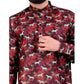 Men's Cotton Blended Printed Full Sleeve Short Kurta