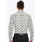 Men's Cotton Blended Printed Full Sleeve Shirt