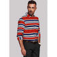Glamorous Men's Cotton Blended Striped Full Sleeve Shirt