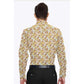 Men's Cotton Blended Printed Full Sleeve Shirt