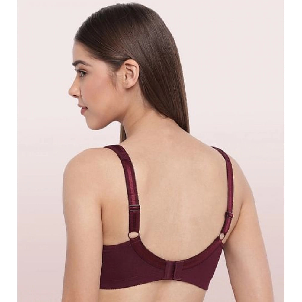 Enamor A112 Women's Cotton Full Support Bra –