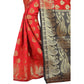 Tremendous Jacquard Woven Saree With Blouse Piece