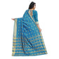 Sophisticated Silk Blend Woven Saree With Blouse Piece