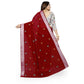 Facinating Cotton Silk Embroidered Saree With Blouse Piece