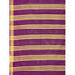 Delightful Cotton Silk Striped Saree With Blouse Piece