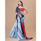 Fantastic Crepe Digital Print Saree With Blouse Piece