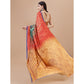 Fantastic Crepe Digital Print Saree With Blouse Piece