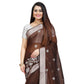 Facinating Cotton Silk Embroidered Saree With Blouse Piece
