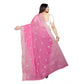 Facinating Cotton Silk Embroidered Saree With Blouse Piece
