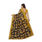 Fabulous Georgette Floral Print Saree With Blouse Piece