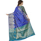 Superb Jacquard Woven Saree With Blouse Piece