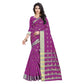 Sophisticated Silk Blend Woven Saree With Blouse Piece