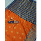 Appealing Silk Blend Woven Saree With Blouse Piece