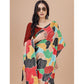 Fantastic Crepe Digital Print Saree With Blouse Piece