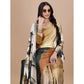 Fantastic Crepe Digital Print Saree With Blouse Piece