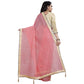 Charming Cotton Silk Checkered Saree With Blouse Piece