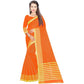 Superb Jacquard Striped Saree With Blouse Piece