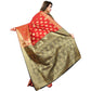 Tremendous Jacquard Woven Saree With Blouse Piece