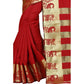 Tremendous Jacquard Woven Saree With Blouse Piece