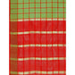 Charming Cotton Silk Checkered Saree With Blouse Piece
