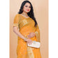 Sophisticated Silk Blend Woven Saree With Blouse Piece