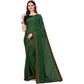 Gracious Chiffon Self Design Saree With Blouse Piece