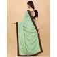 Gracious Chiffon Self Design Saree With Blouse Piece