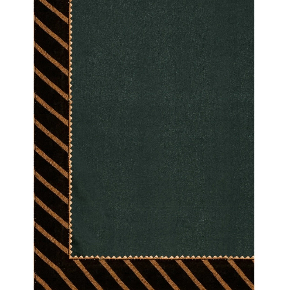 Gracious Chiffon Self Design Saree With Blouse Piece