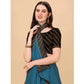 Gracious Chiffon Self Design Saree With Blouse Piece