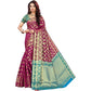 Glorious Jacquard Woven Saree With Blouse Piece