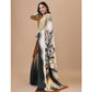 Fantastic Crepe Digital Print Saree With Blouse Piece
