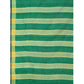 Delightful Cotton Silk Striped Saree With Blouse Piece