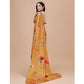 Fantastic Crepe Digital Print Saree With Blouse Piece