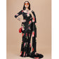 Fantastic Crepe Digital Print Saree With Blouse Piece