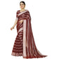 Delightful Cotton Silk Striped Saree With Blouse Piece