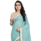 Charming Cotton Silk Checkered Saree With Blouse Piece