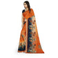 Fabulous Georgette Floral Print Saree With Blouse Piece