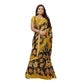 Fabulous Georgette Floral Print Saree With Blouse Piece