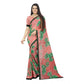 Fabulous Georgette Floral Print Saree With Blouse Piece