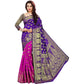 Tremendous Jacquard Woven Saree With Blouse Piece
