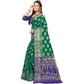 Glorious Jacquard Woven Saree With Blouse Piece