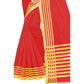 Superb Jacquard Striped Saree With Blouse Piece
