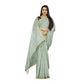 Gracious Cotton Blend Plain Saree With Blouse Piece