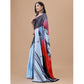 Fantastic Crepe Digital Print Saree With Blouse Piece