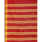 Delightful Cotton Silk Striped Saree With Blouse Piece