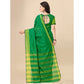 Delightful Cotton Silk Striped Saree With Blouse Piece