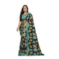 Fabulous Georgette Floral Print Saree With Blouse Piece