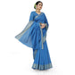 Dazzling Cotton Silk Self Design Saree With Blouse Piece