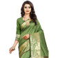 Glorious Jacquard Woven Saree With Blouse Piece