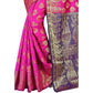 Tremendous Jacquard Woven Saree With Blouse Piece